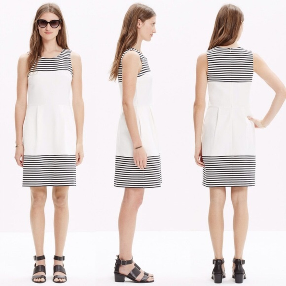 Madewell Verse Dress in Stripe